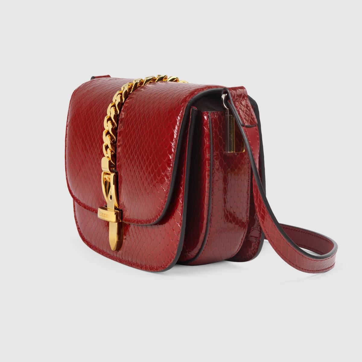 Sylvie 1969 python mini shoulder bag - 2