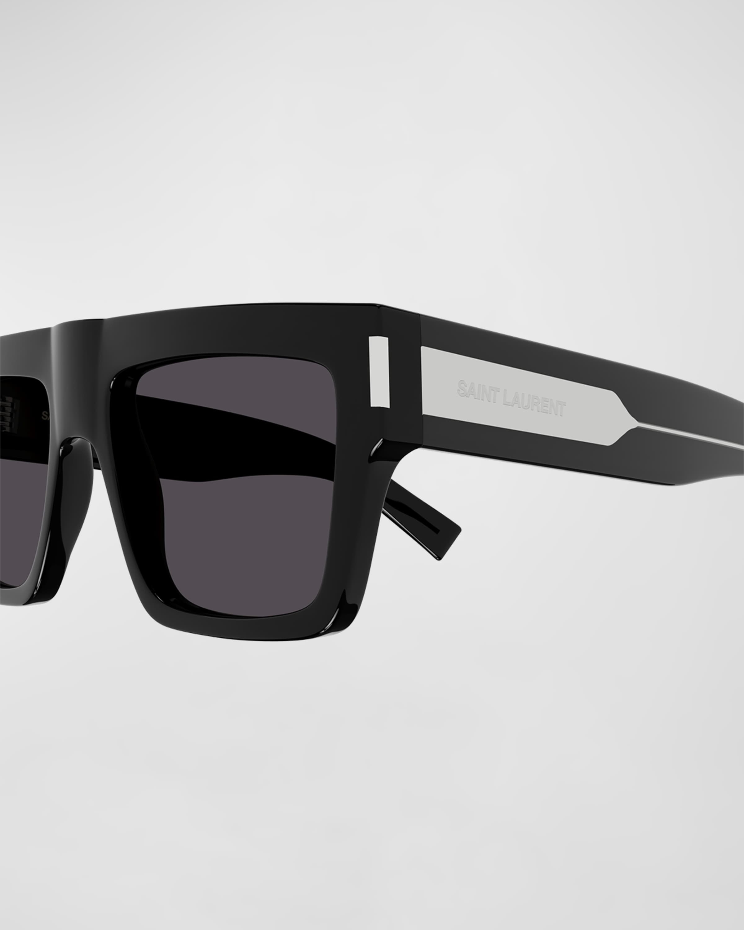 Men's SL 628 Acetate Rectangle Sunglasses - 2