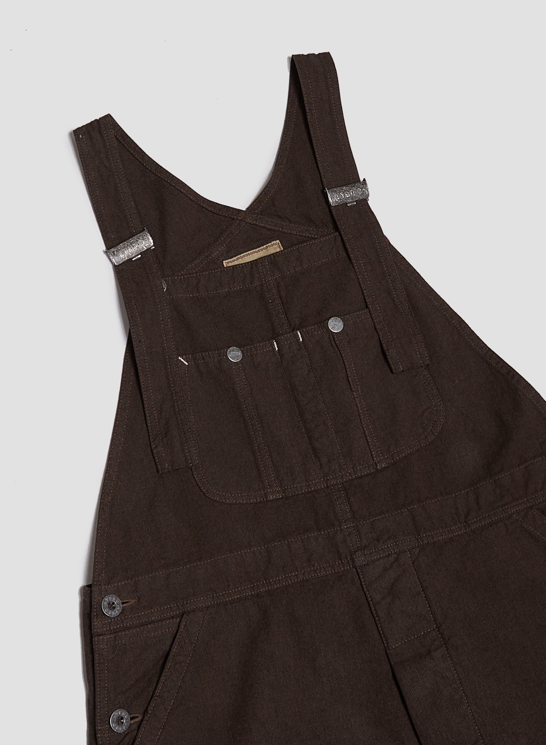 New Dungaree Broken Twill in Brown - 5