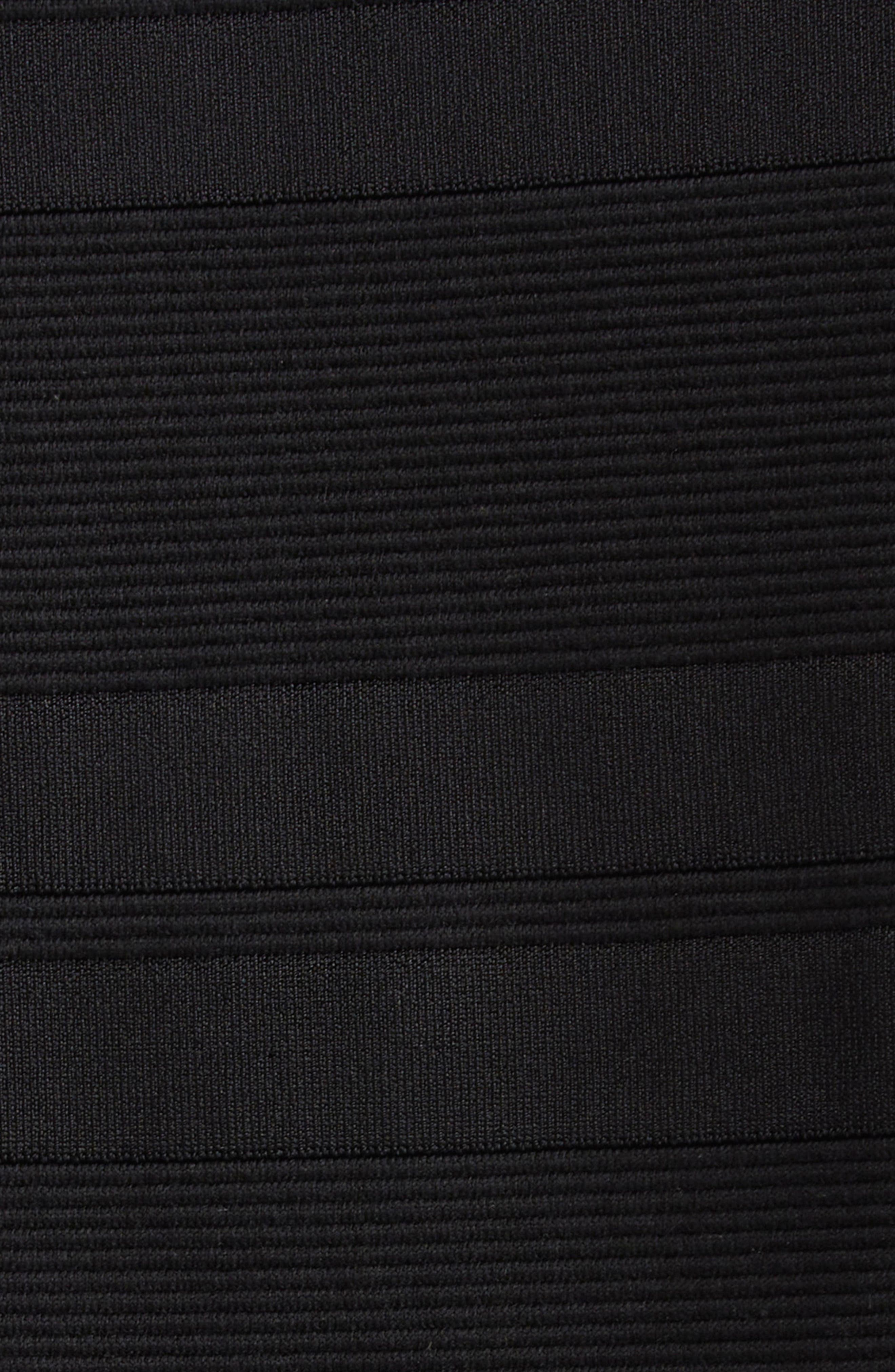 Carolina Herrera Stripe Knit Polo in Black Multi at Nordstrom - 7