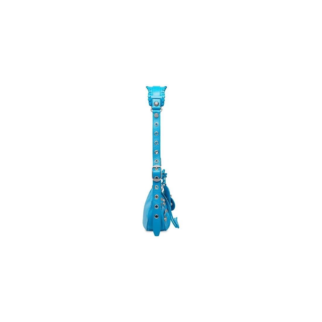 Women's Le Cagole Xs Shoulder Bag in Blue - 4
