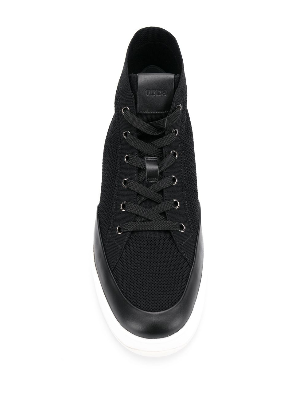 mesh high-top sneakers - 4