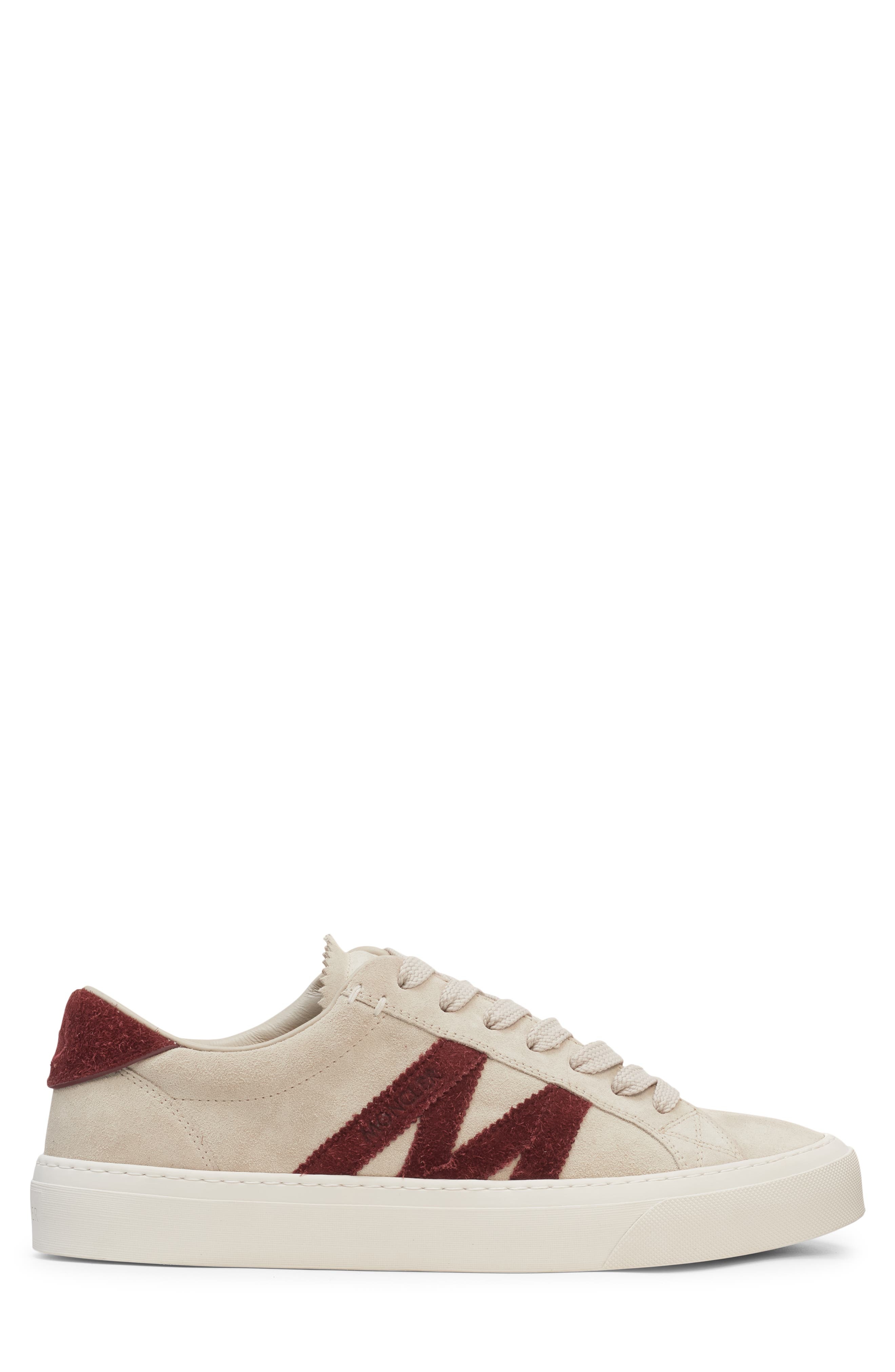 Moncler Monaco 2 Low Top Sneaker in Oatmeal at Nordstrom - 3