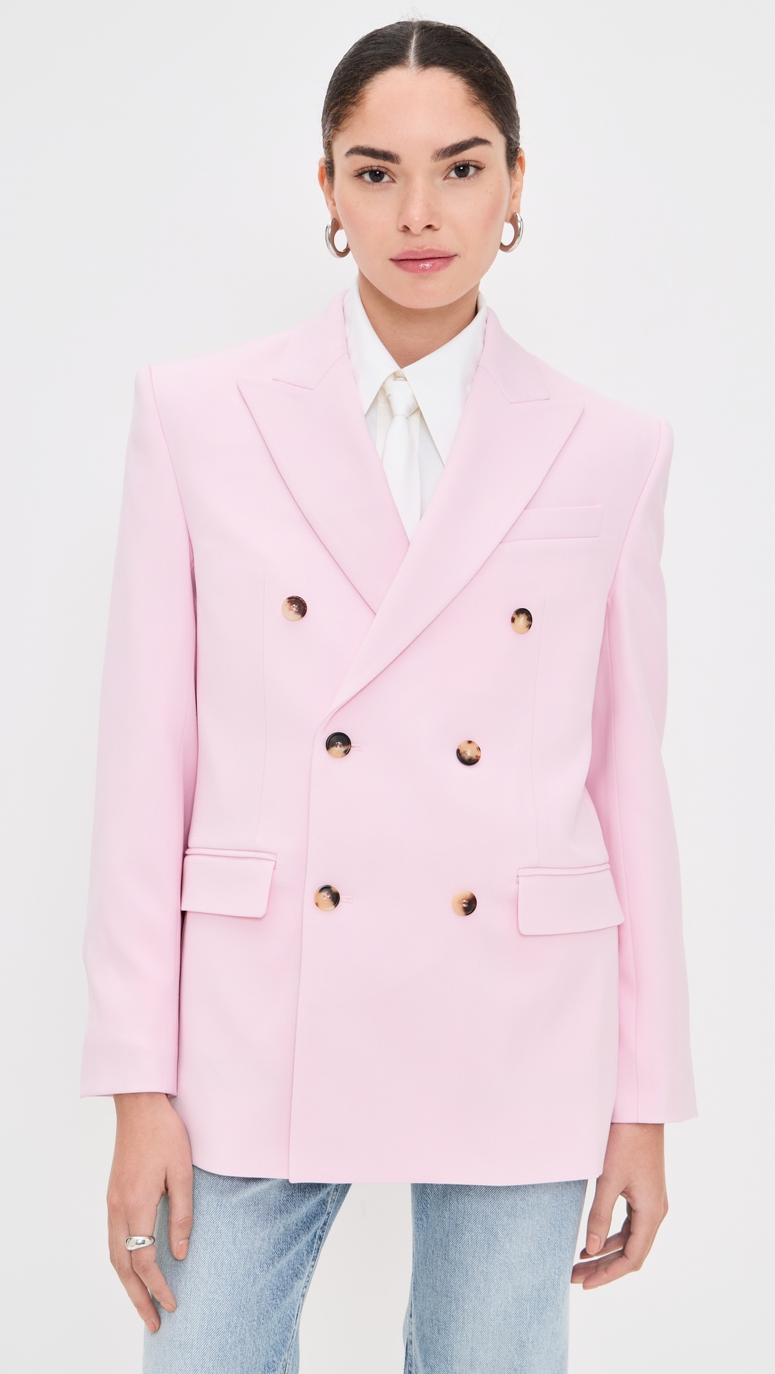Double Breasted Blazer - 6