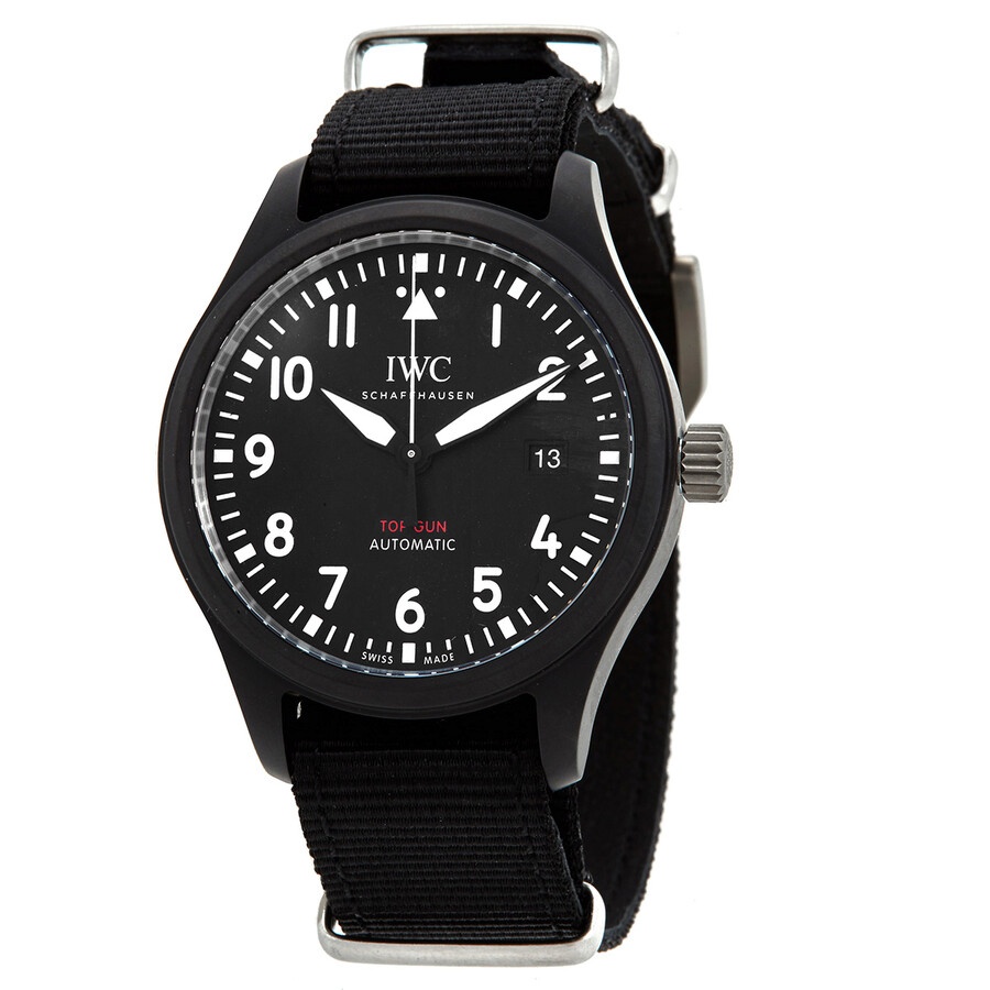 IWC Pilot Top Gun Automatic Black Dial Men's Watch IW326901 - 1