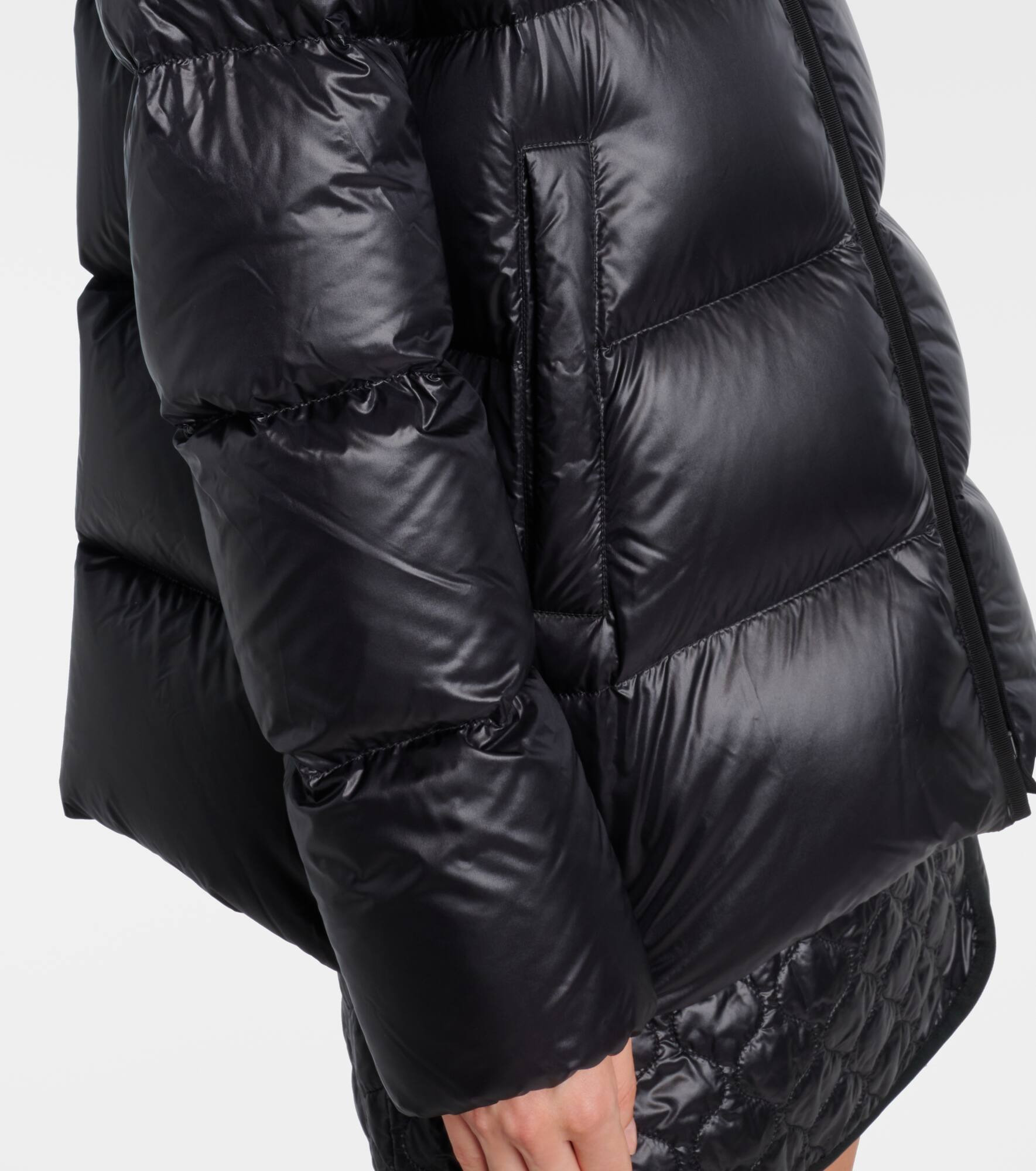 Quilted down jacket - 5