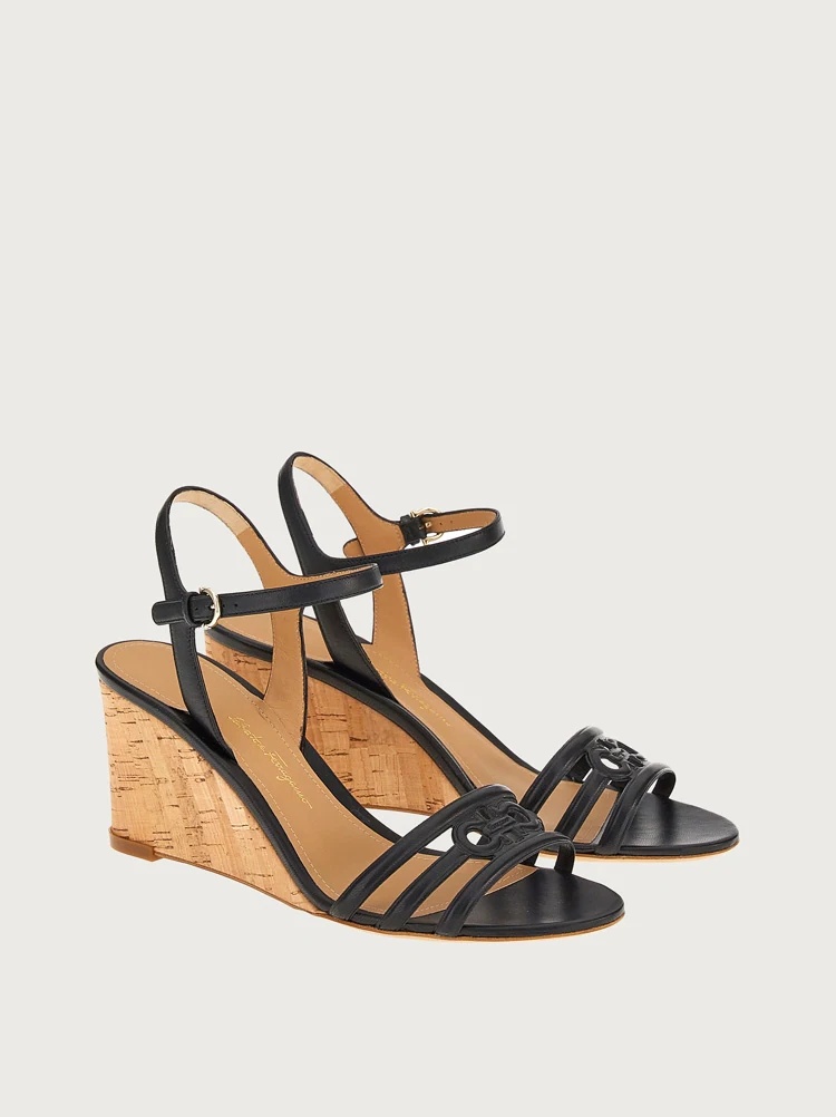 GANCINI WEDGE SANDAL - 5