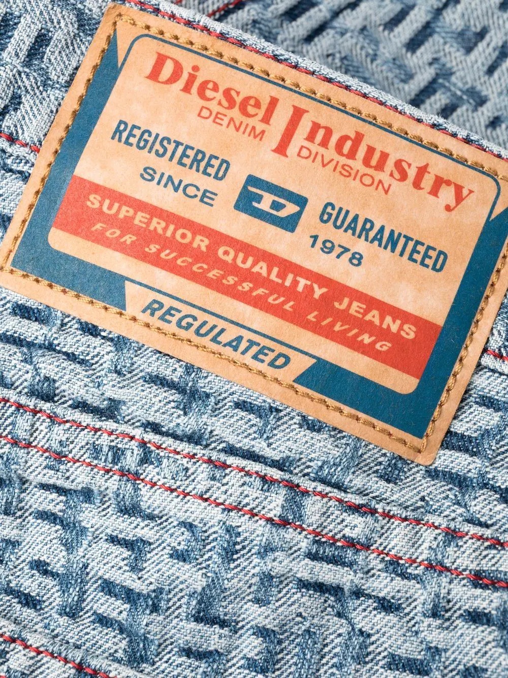 1995 007f5 straight-leg jeans - 7