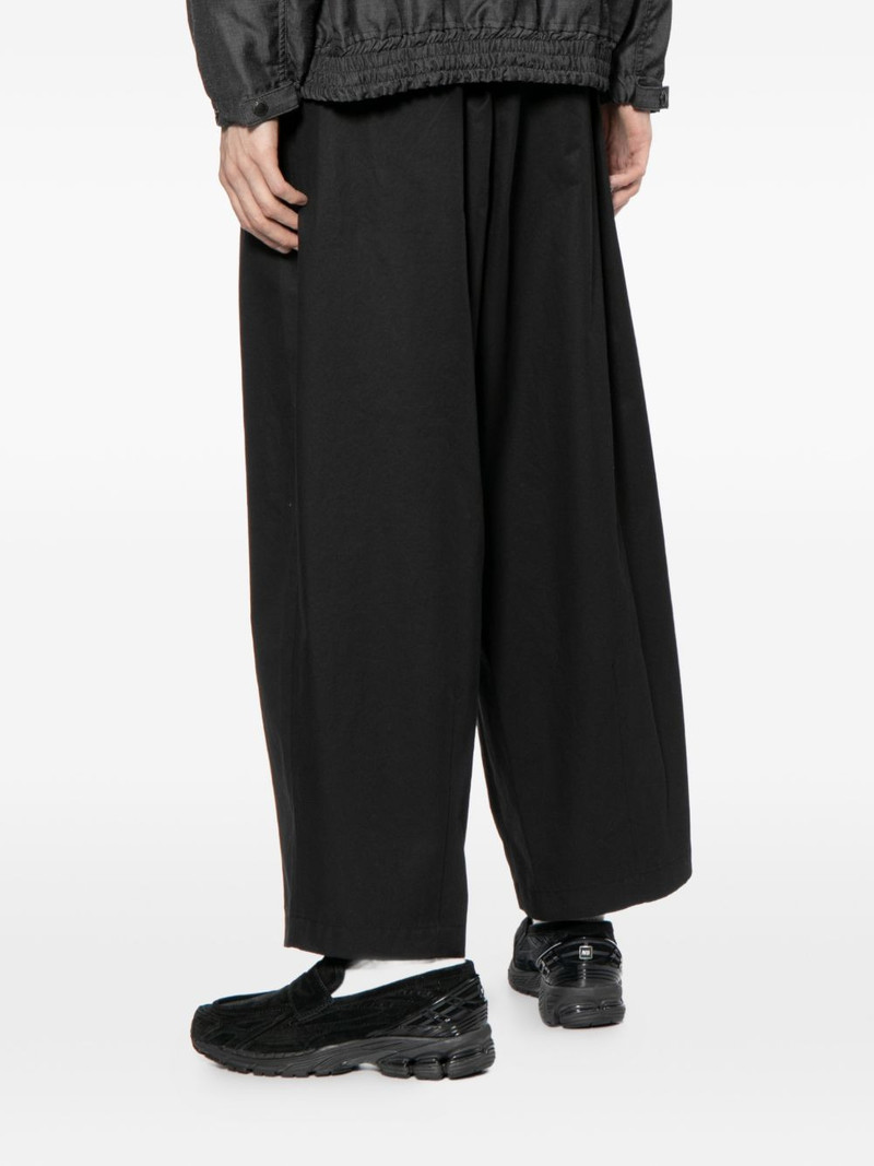 cotton wide-leg trousers 4