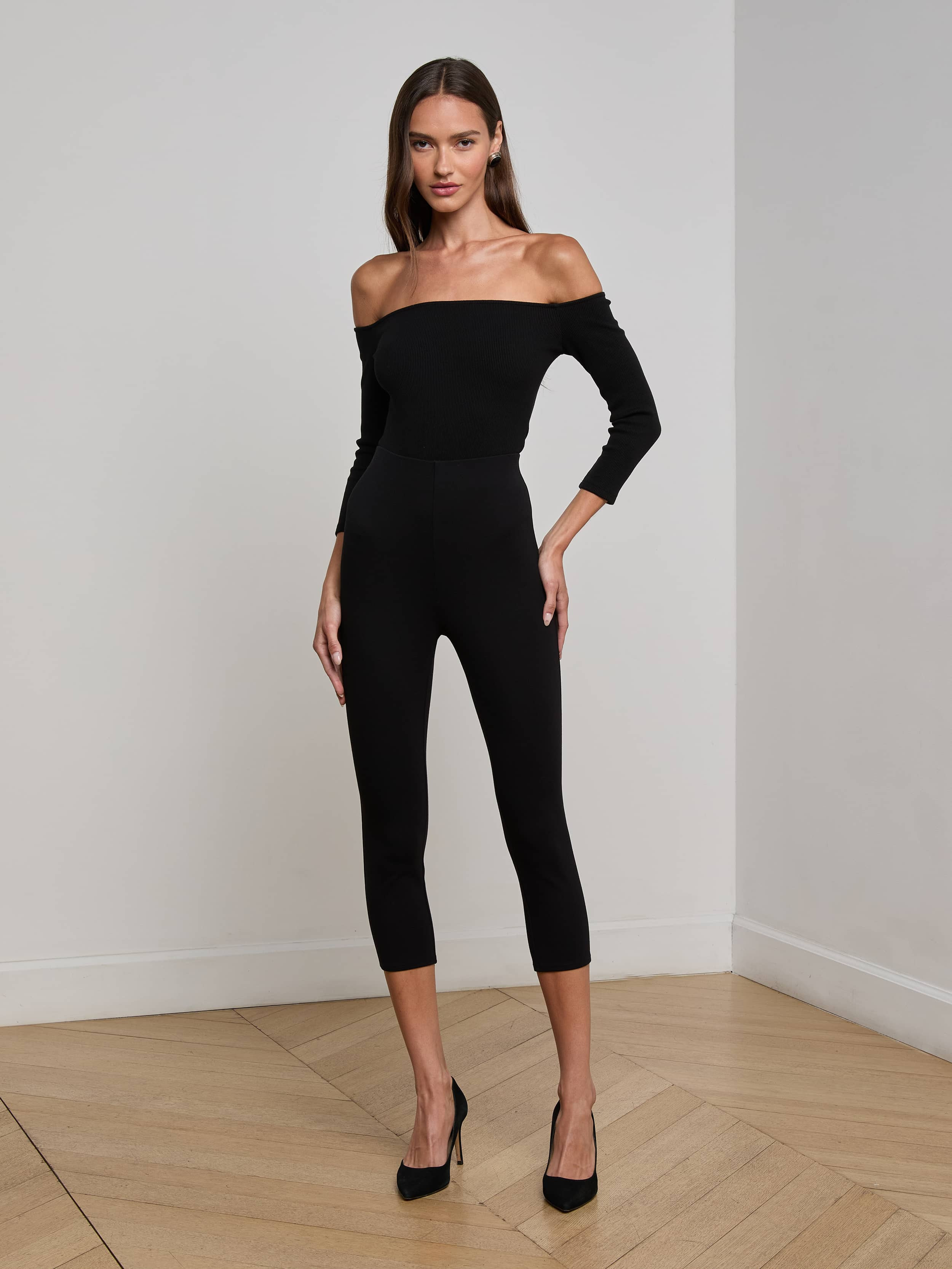 Evelyn Off-The-Shoulder Bodysuit - 4