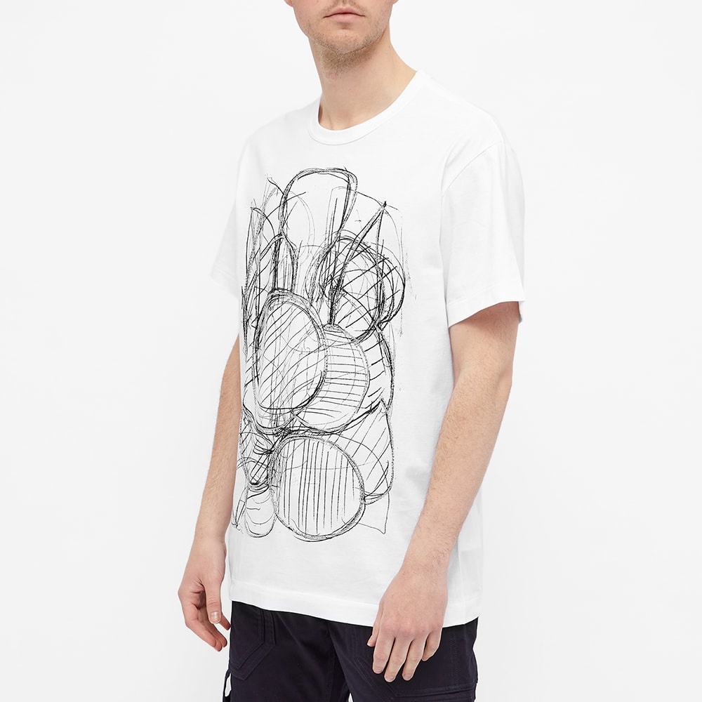 Comme des Garcons Homme Plus Sketches Tee - 3