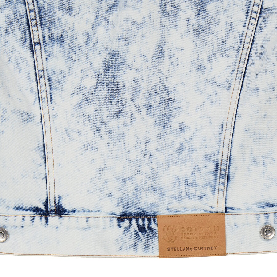 Stella McCartney Ladies Vintage Washed Denim Vest - 7