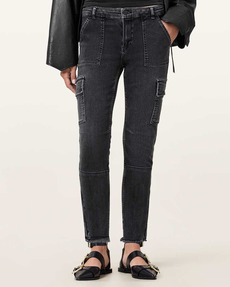 DURAN SKINNY DENIM CARGO JEANS 3