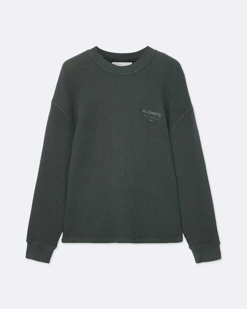 LEX LONG SLEEVE WAFFLE T-SHIRT - 1