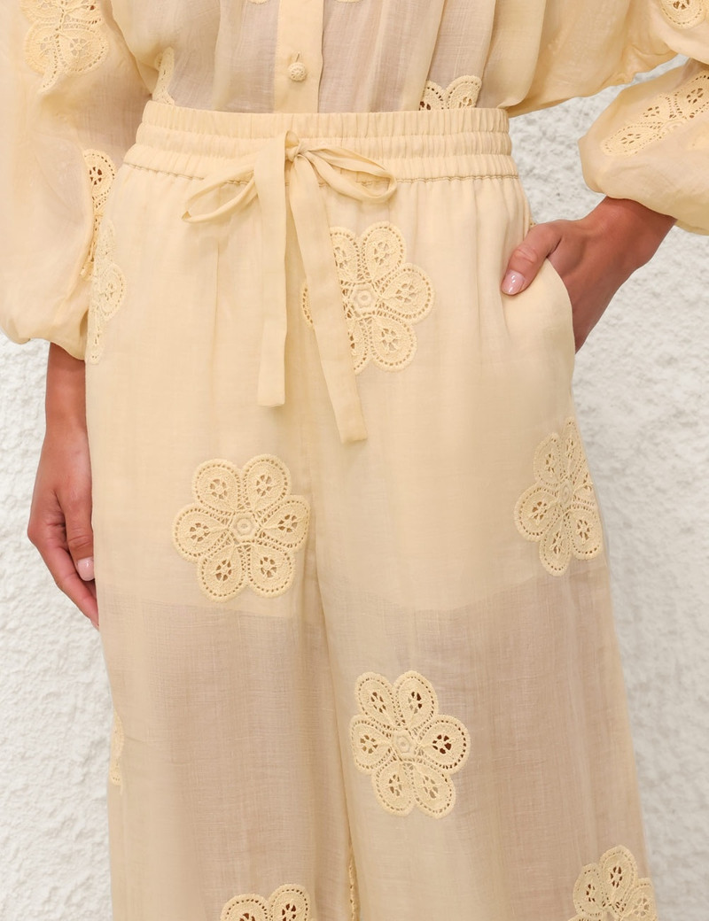 ACADIAN EMBROIDERED 바지 5