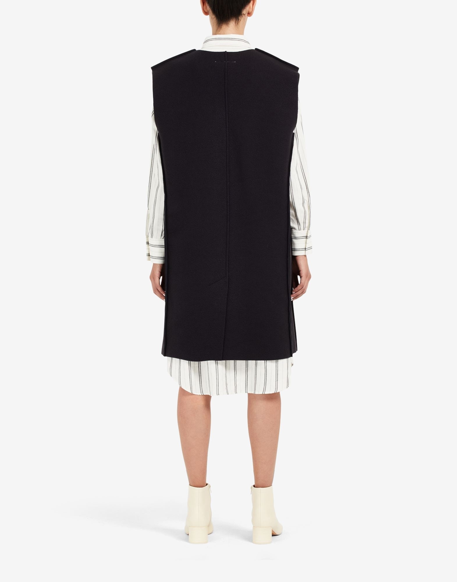 Wool sleeveless dress - 4