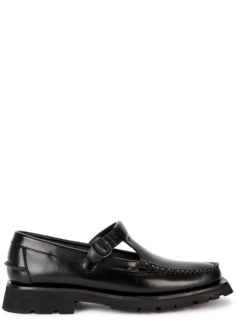 Alber Sport black leather loafers - 1