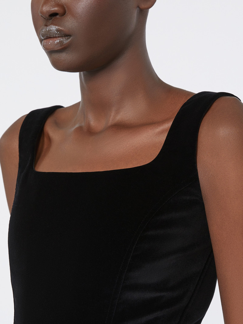 BADEN1234 Velvet bustier top 5