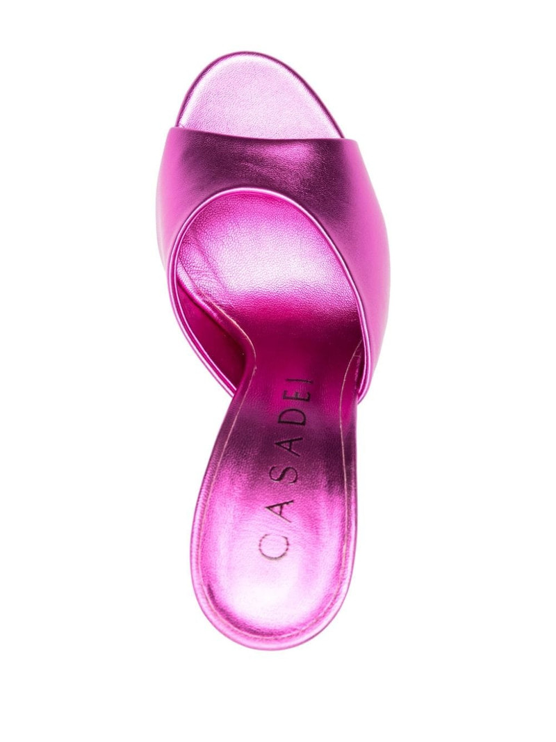 Blade Flash100mm patent-leather mules 4