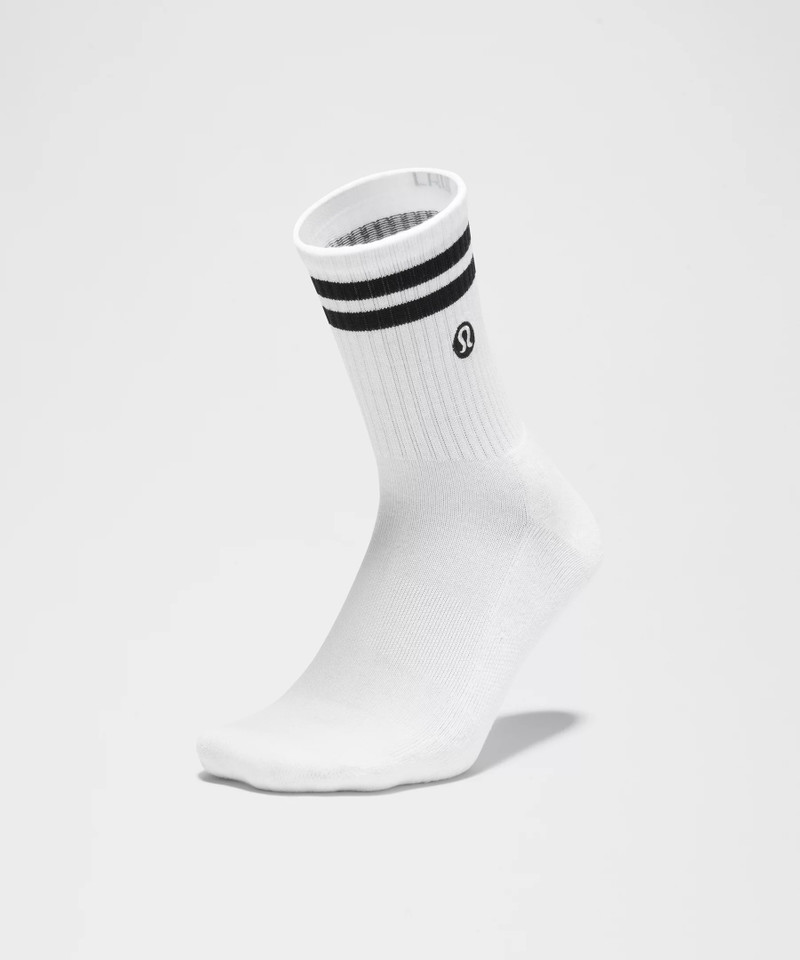 Unisex Daily Essential Quarter Socks 3 Pack *Stripe 3