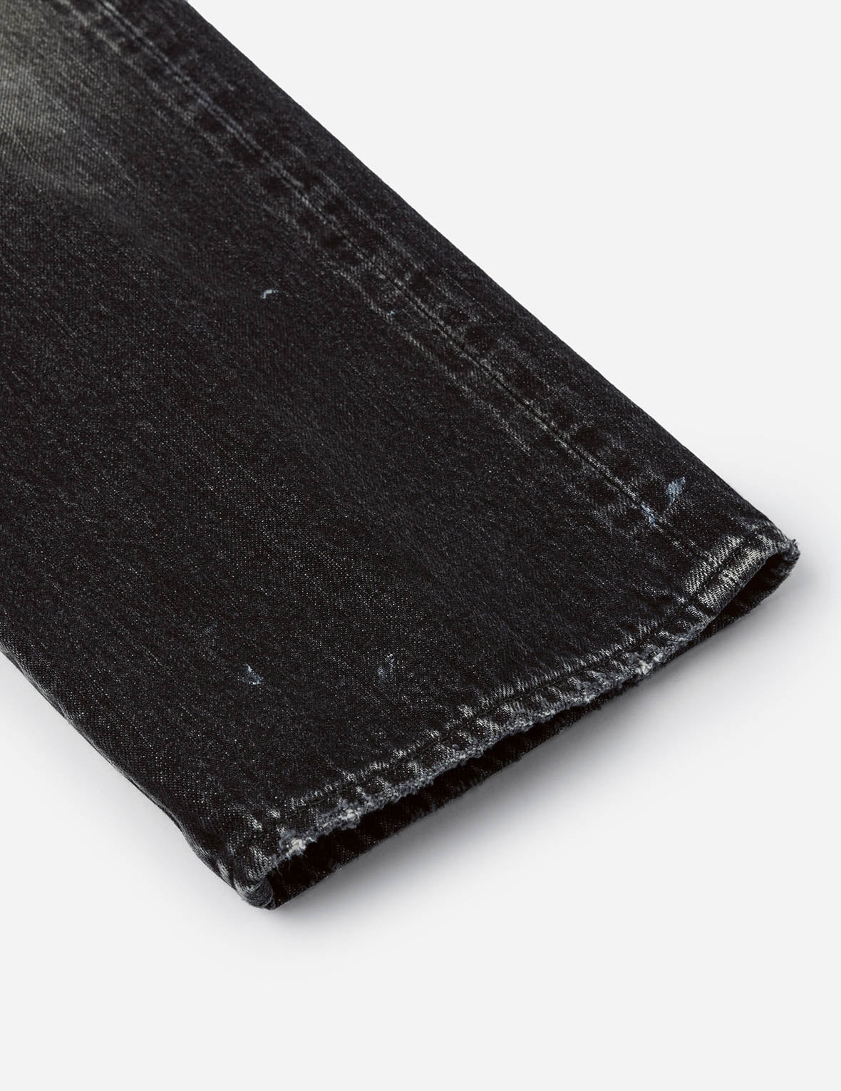 Washed Seagull Print Regular Fit Jeans - 9
