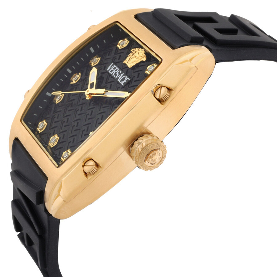 Versace Dominus Quartz Diamond Black Dial Ladies Watch VE8K00324 - 2