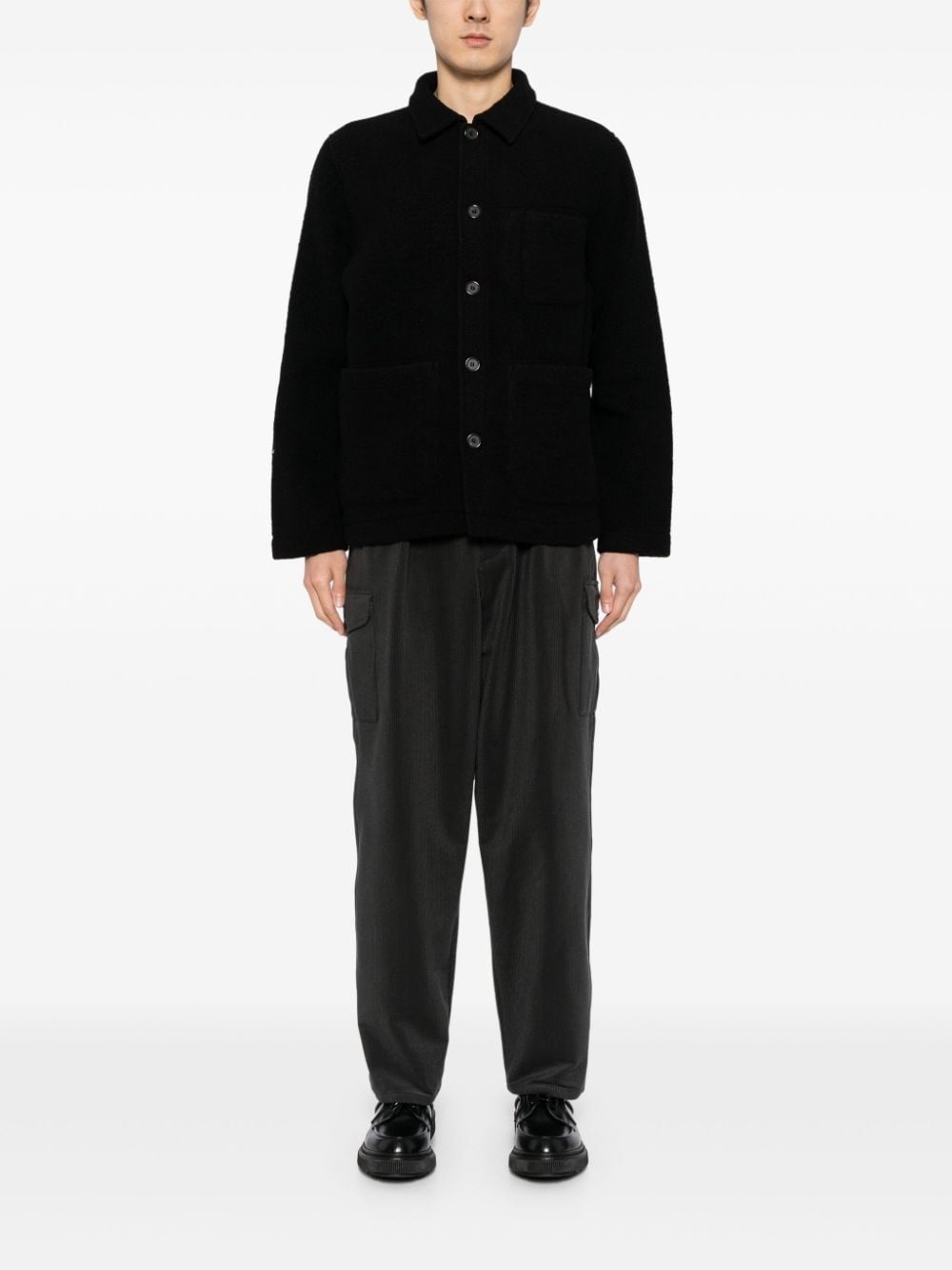 fleece field jacket - 2