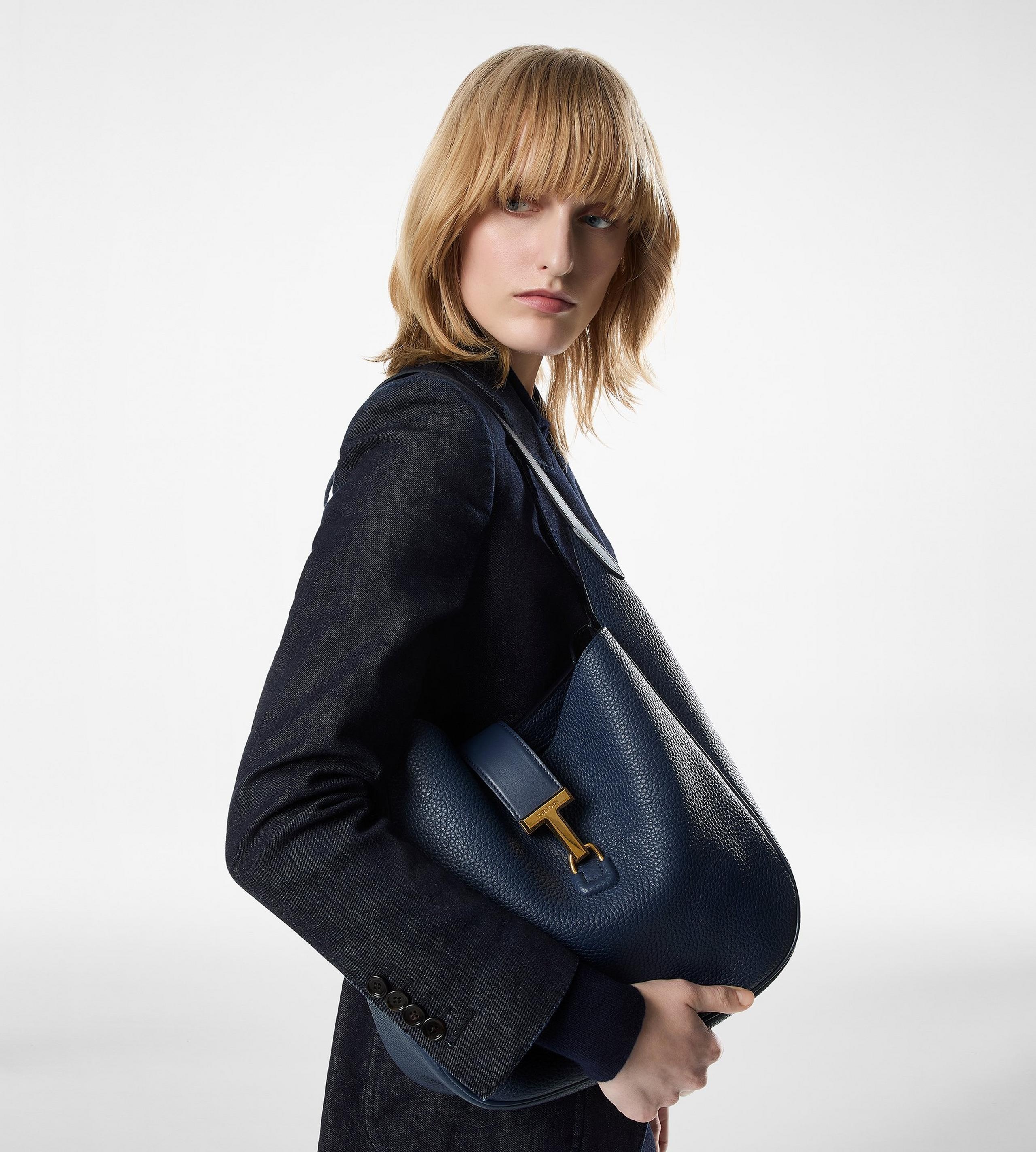LEATHER MONARCH MEDIUM HOBO - 5
