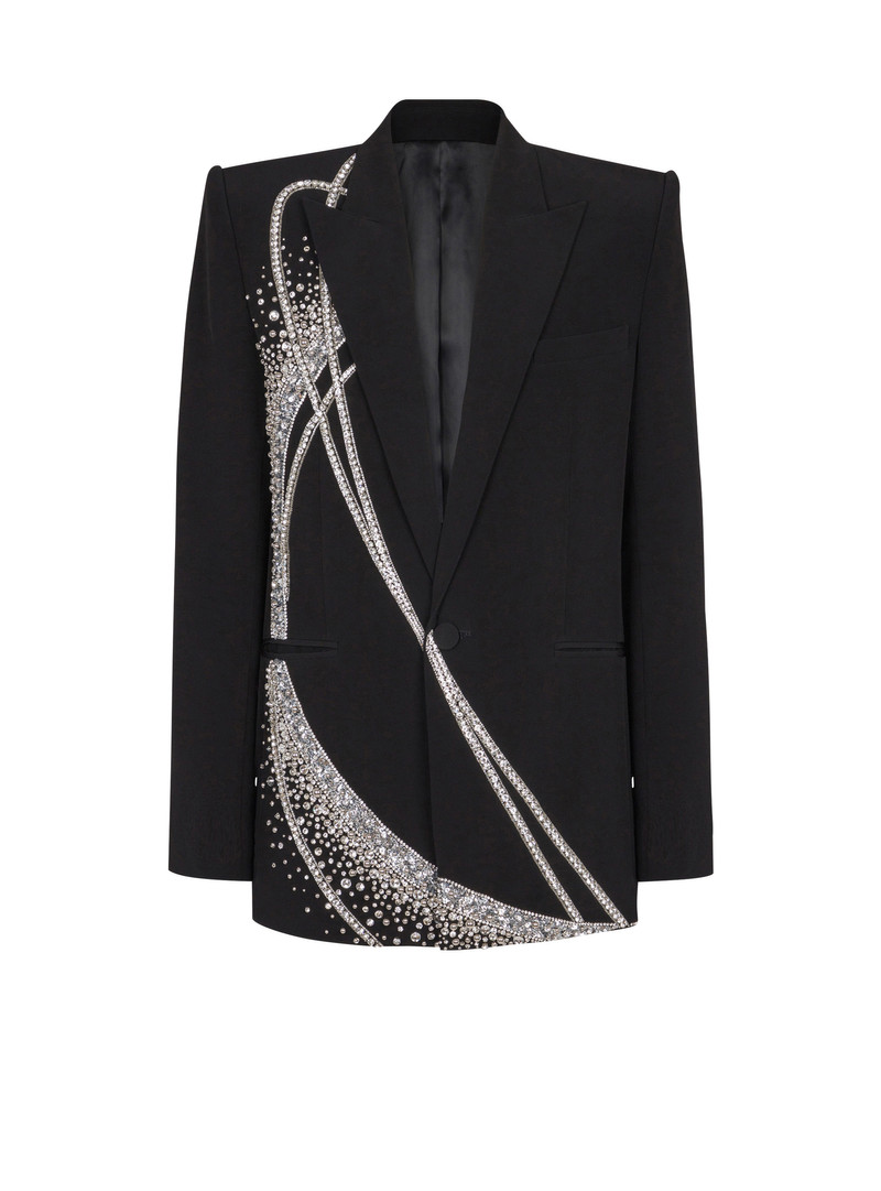 1-button jacket with Galaxy embroidery 1