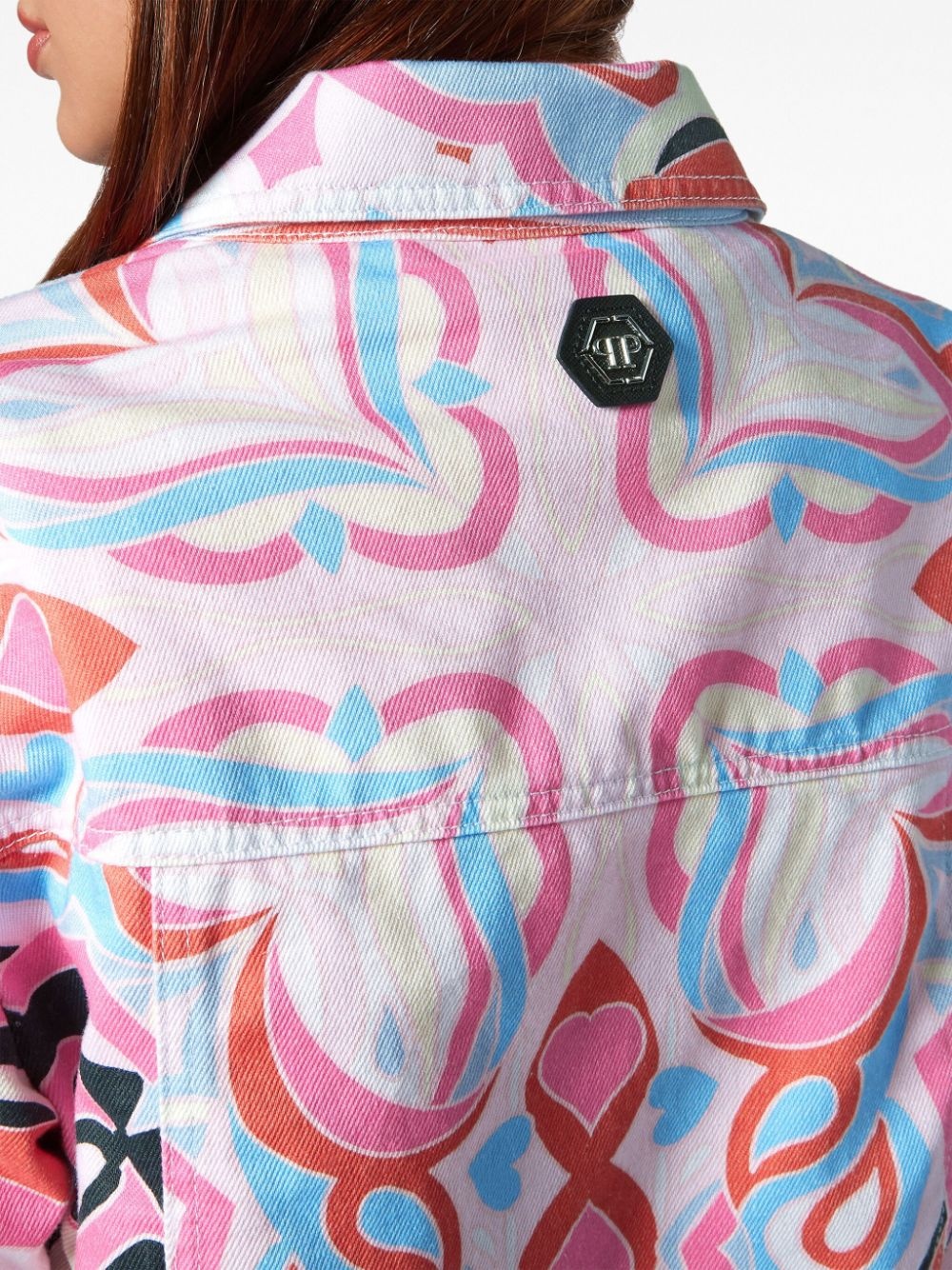 Circus cotton denim jacket - 6