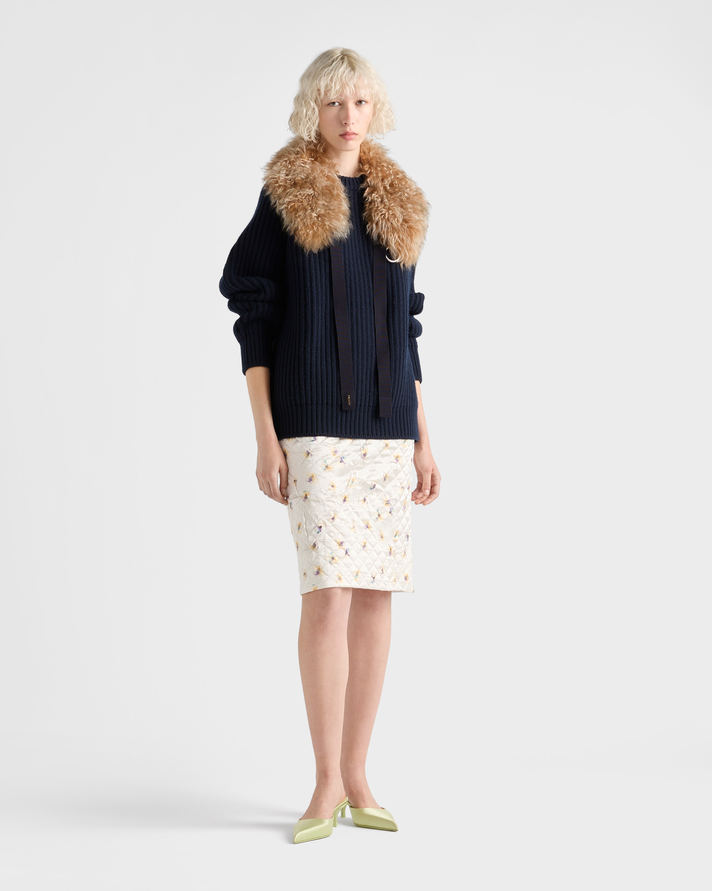 Wool and cashmere crew-neck sweater - 2