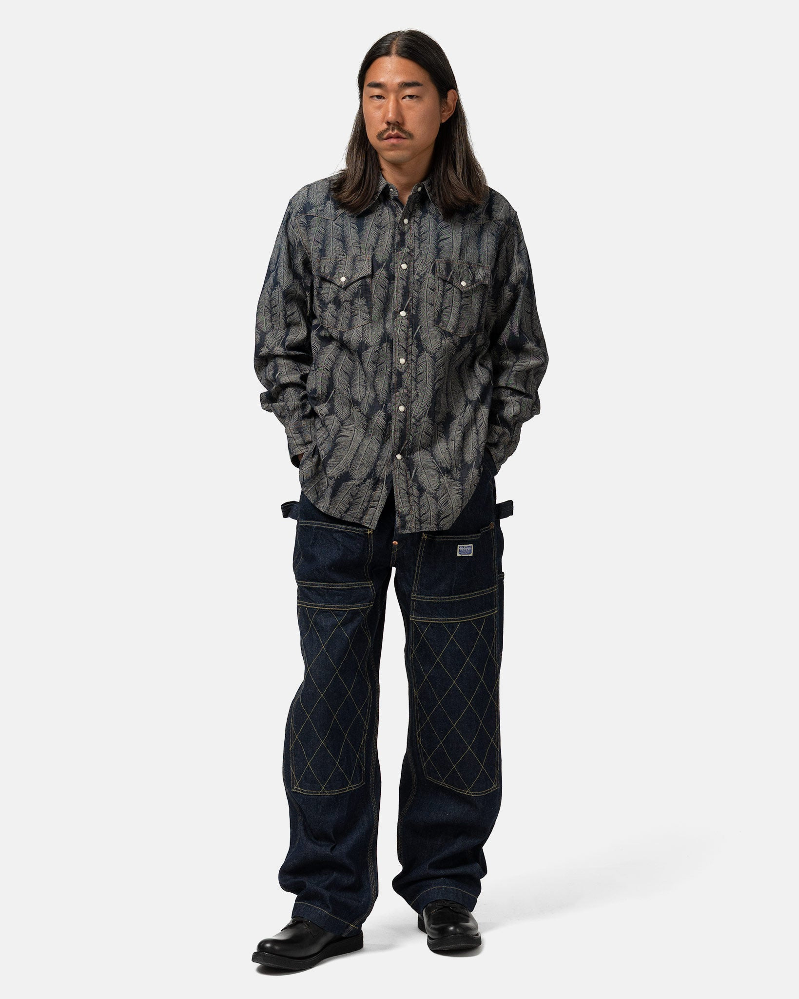 11.5oz Denim LUMBER Pants Indigo - 2