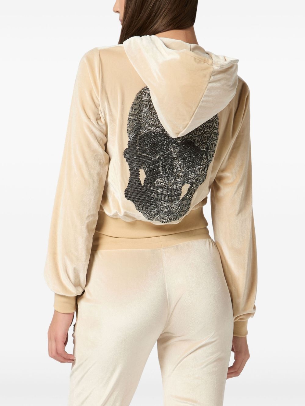 Strass Skull hoodie - 3