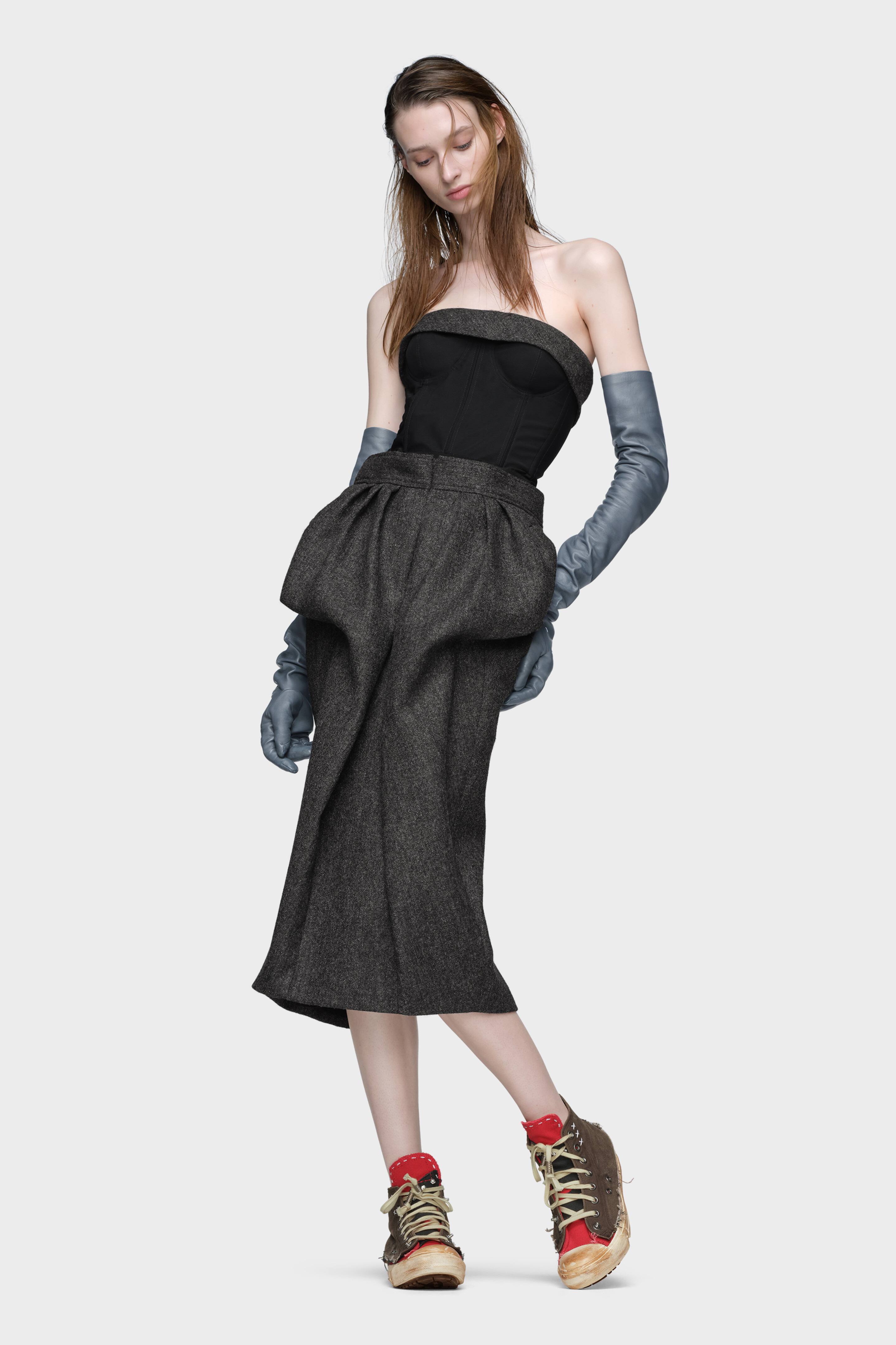 Wool bustier dress - 2