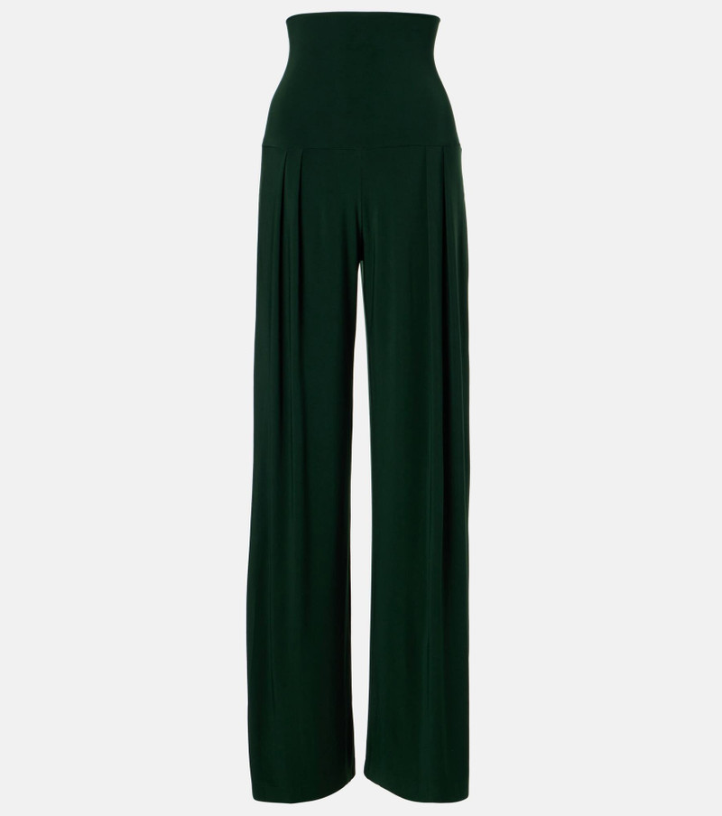 Pleated wide-leg pants 1