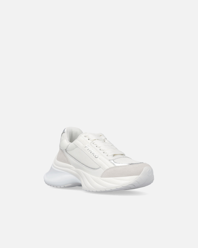 ARIEL SNEAKERS WITH LOGO AND LEATHER AND SUEDE DETAILS 2