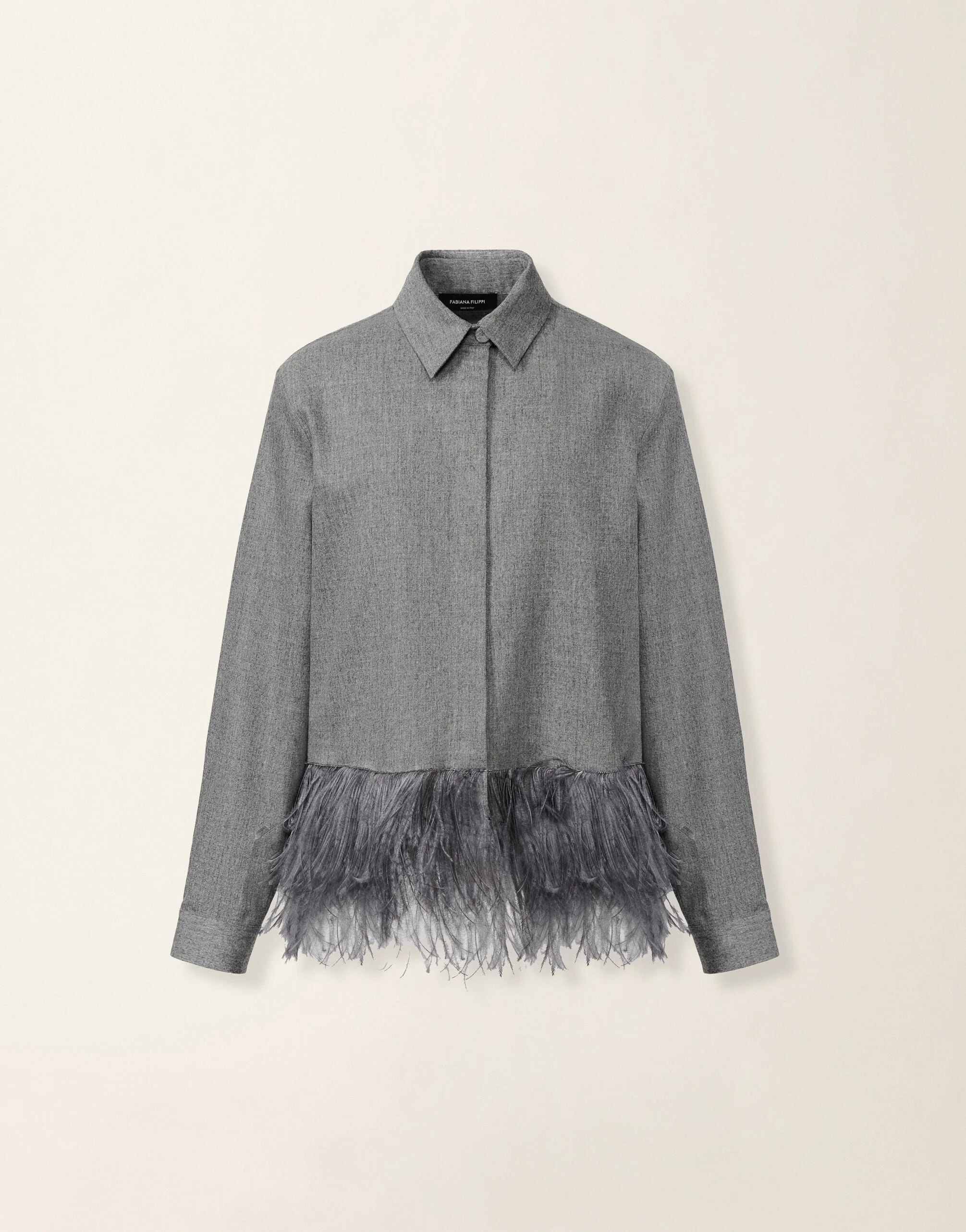 Boxy flannel shirt - 1