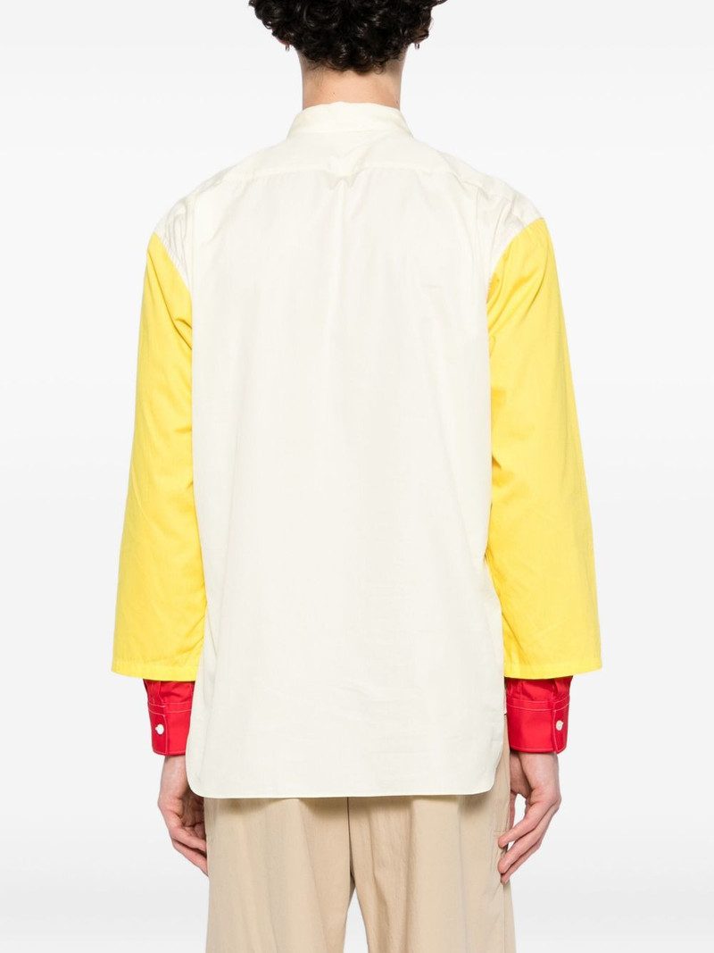 colour-block pocket shirt 4