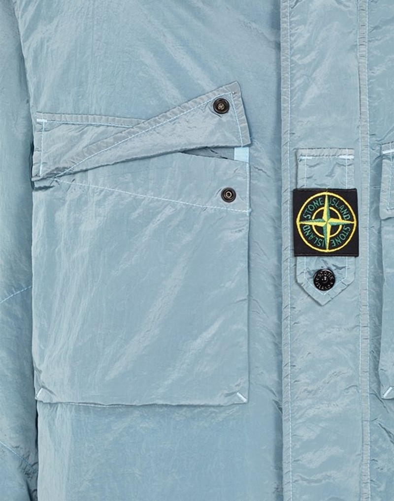 Q0819 나일론 금속 ECONYL® 등록 NYLON SKY BLUE 5