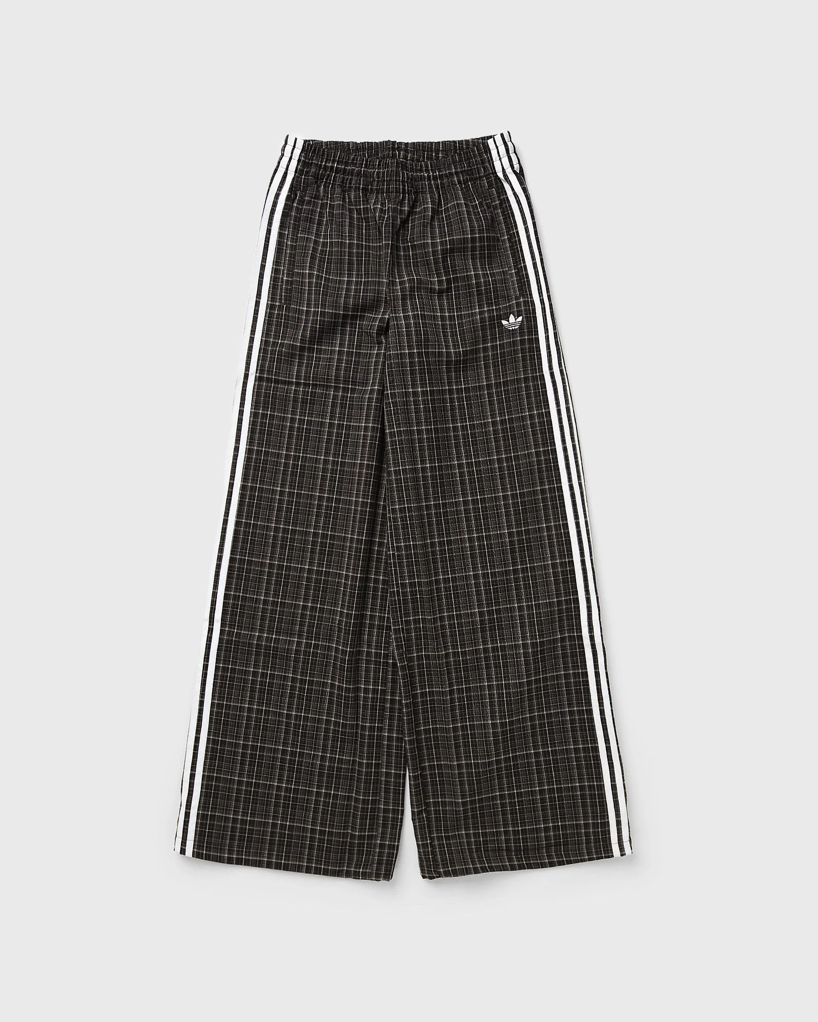 WMNS LOOSE CHECK TRACK PANTS - 1