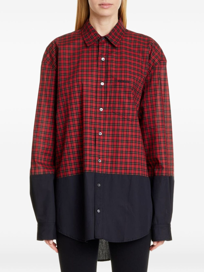Splitted cotton shirt 3