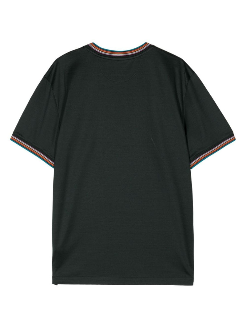 Paul Smith Stripe Detail Cotton T-shirt outlook