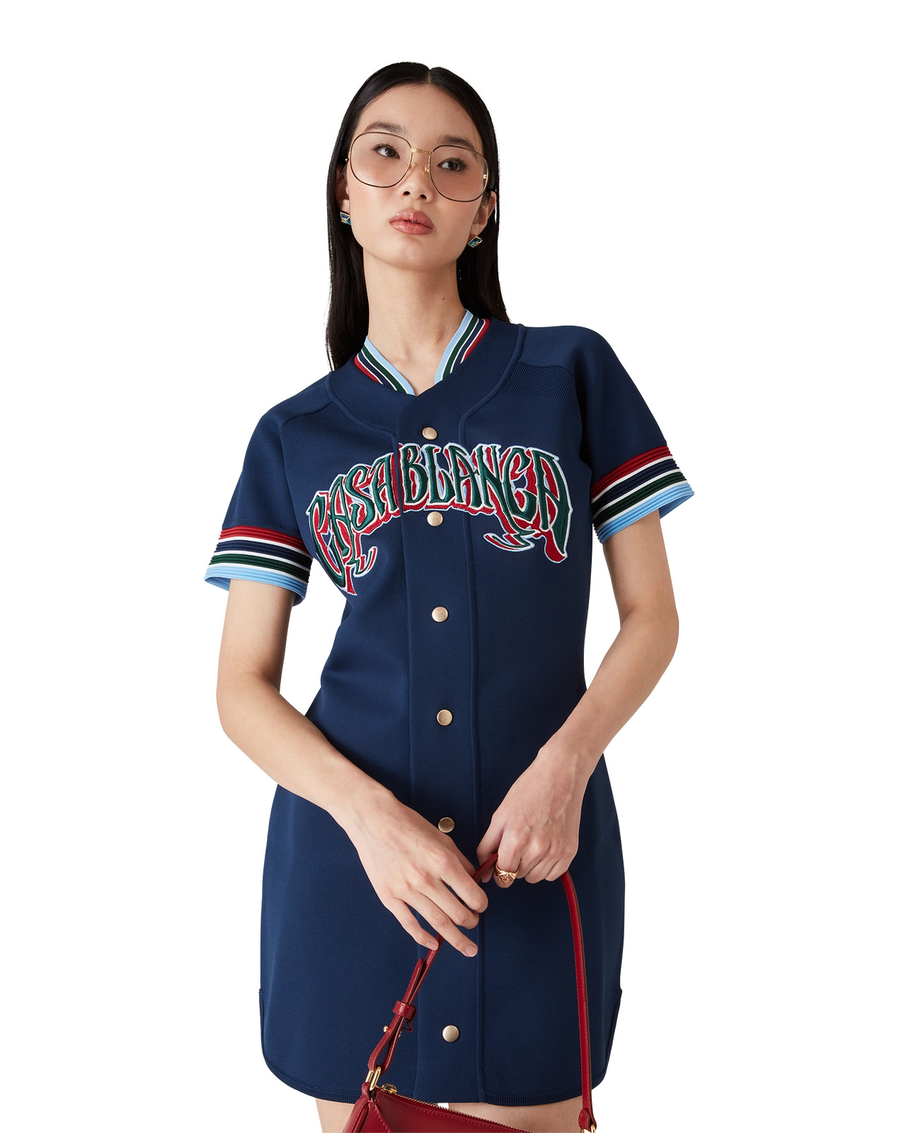 Knit Baseball Dress | Casablanca Paris - 4