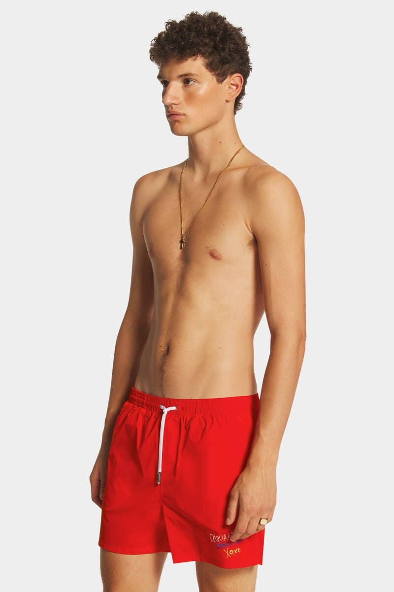 SUMMER LOVERS MIDI SWIM BOXER - 3