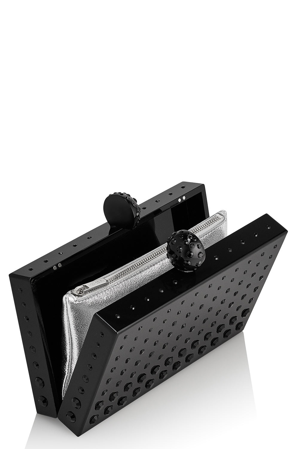 Tequila Clutch - Black Silver - 4