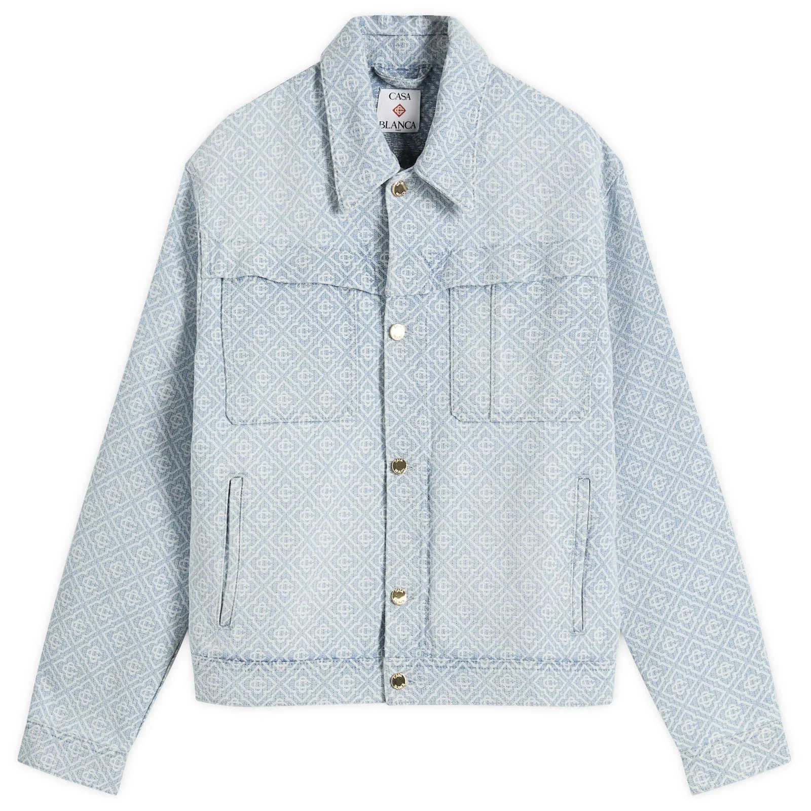 Casablanca Monogram Denim Jacket - 1