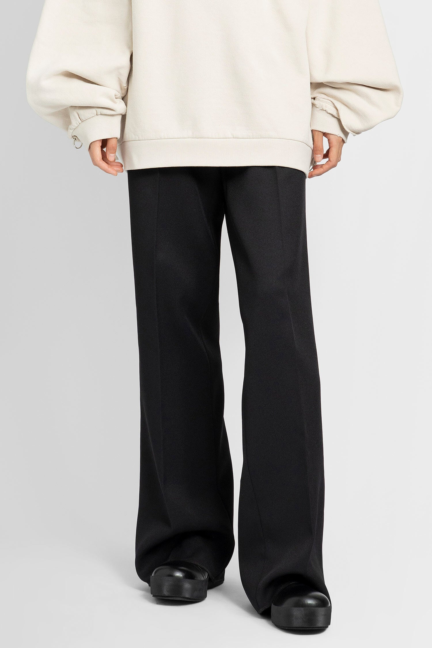 RAF SIMONS WOMAN BLACK TROUSERS - 1