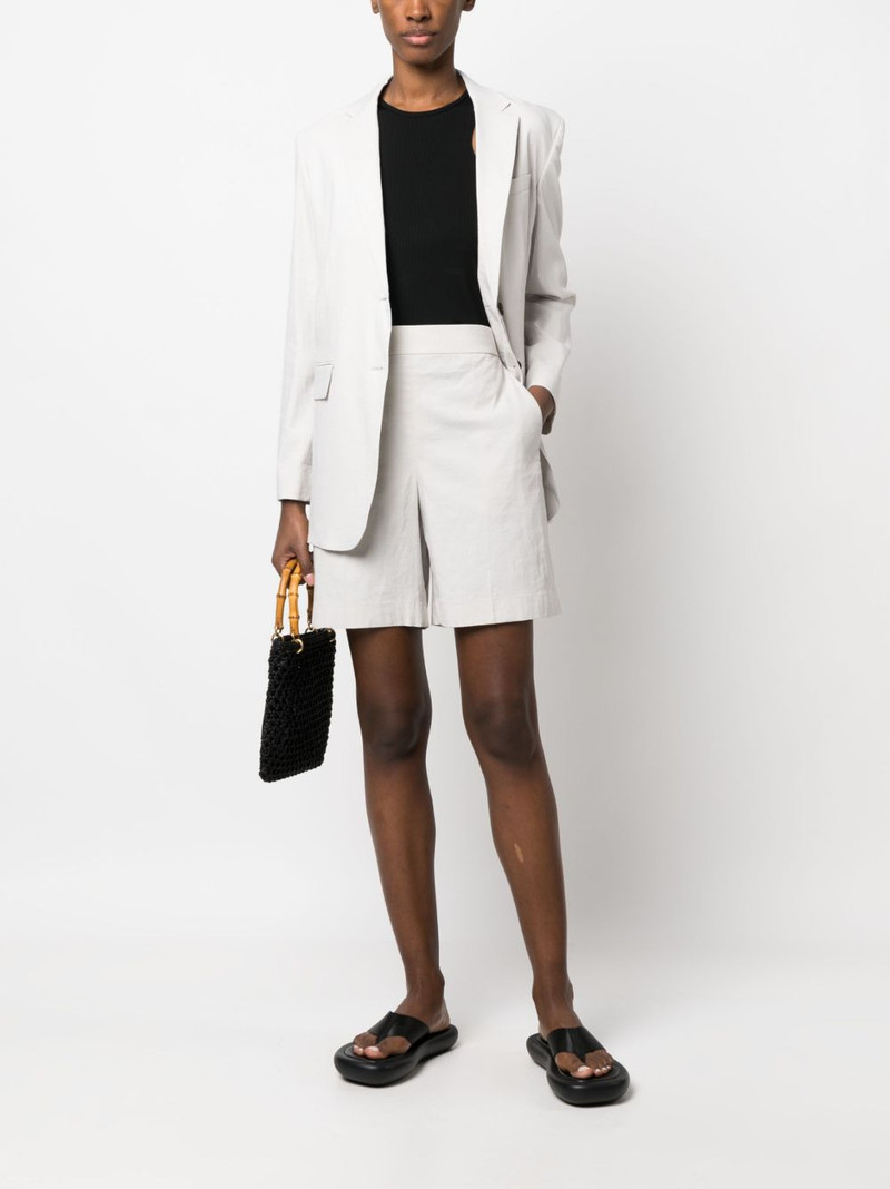 Theory high-waisted shorts outlook
