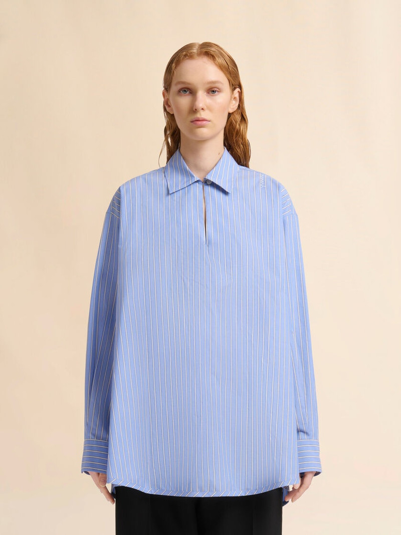 Marni STRIPED COTTON POPLIN SHIRT outlook