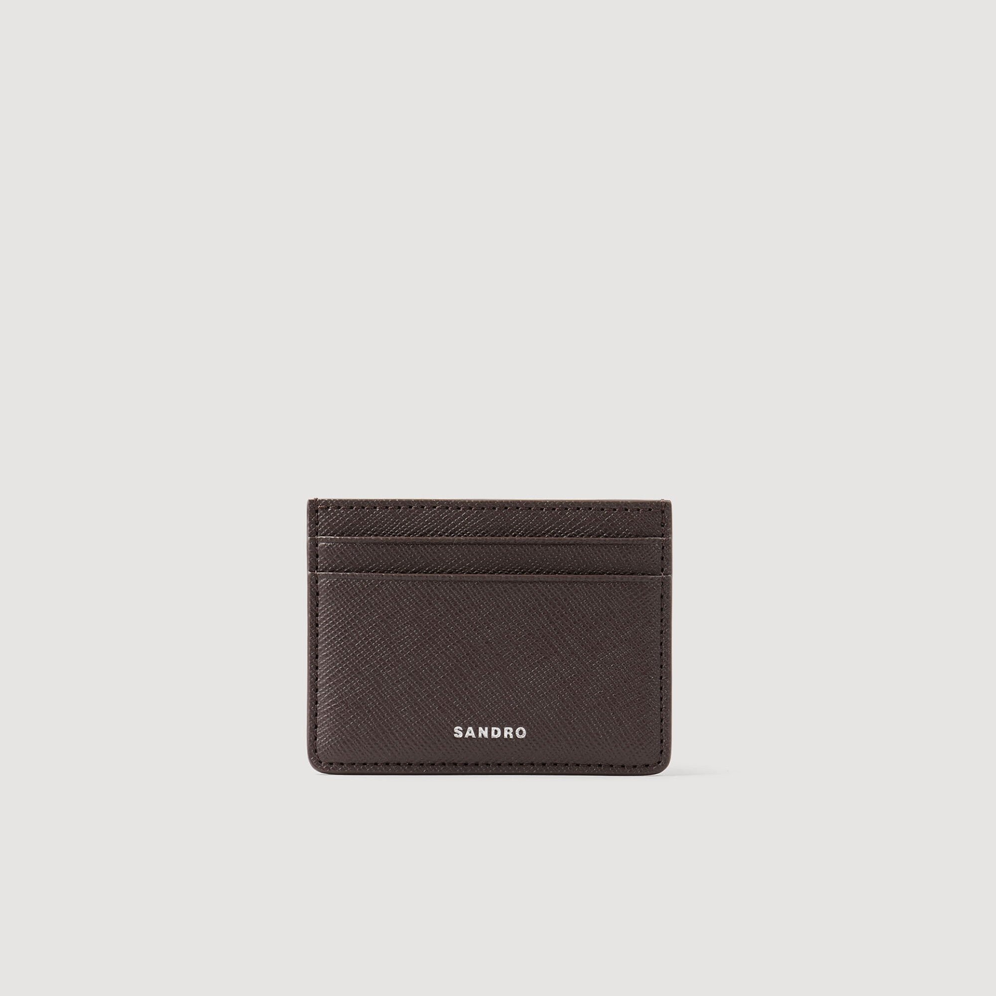 RECONSTITUTED LEATHER CARDHOLDER - 4